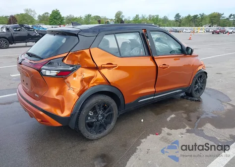 2023 Nissan Kicks Sr Xtronic Cvt из США, поврежденный, VIN 3N1CP5DV2PL523564